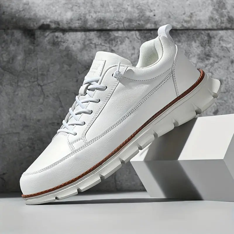 BASKETS EN CUIR AVEC SOUTIEN