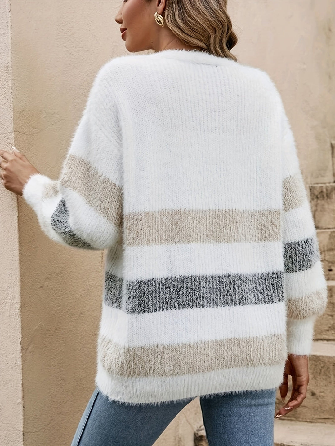 Camille Cannes | Cardigan rayé femme