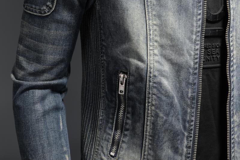 CHARLES | Veste en denim lavé — coupe trucker et finition vintage