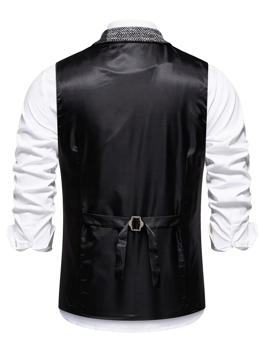 GILET FORMEL EN TWEED POUR HOMMES