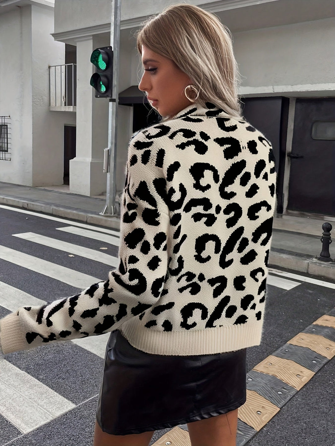 Séraphine | Pull Léopard Signature