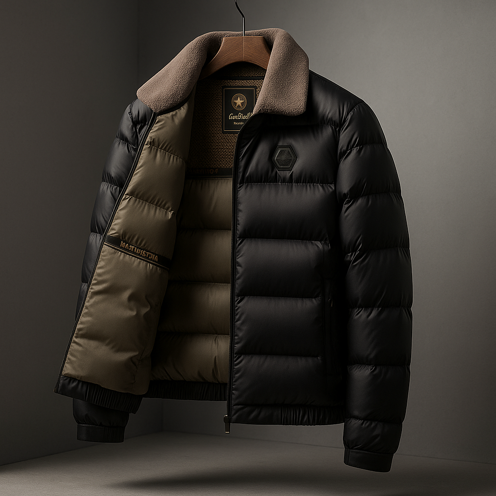 VESTE D'HIVER MATELASSÉE POUR HOMME