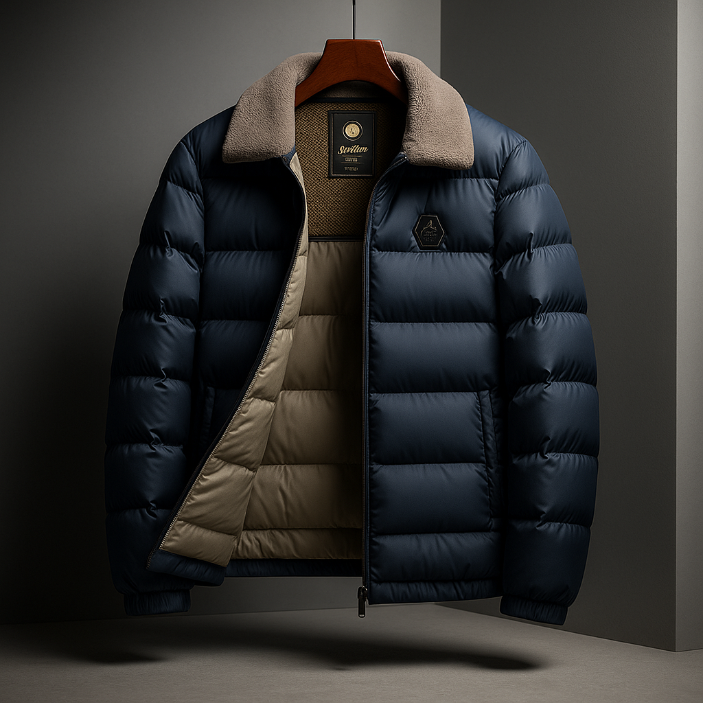 VESTE D'HIVER MATELASSÉE POUR HOMME