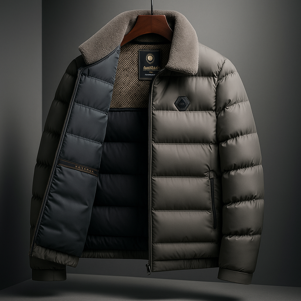 VESTE D'HIVER MATELASSÉE POUR HOMME