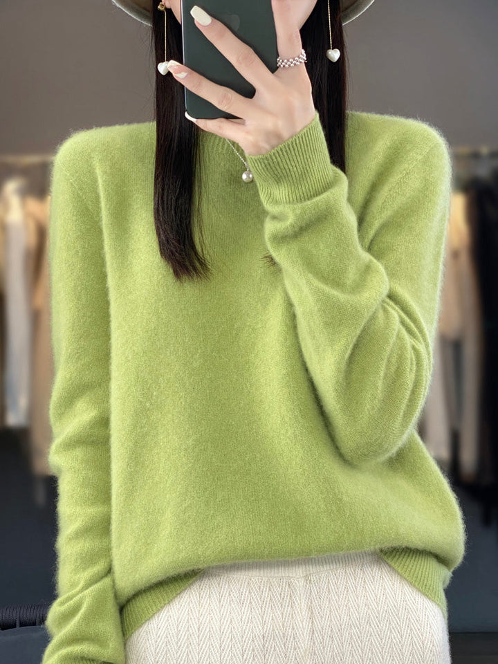 Ambra | Pull en cachemire col rond