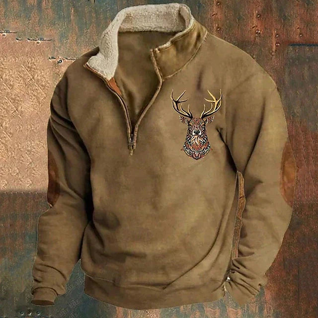 Vintage Zip Sweater