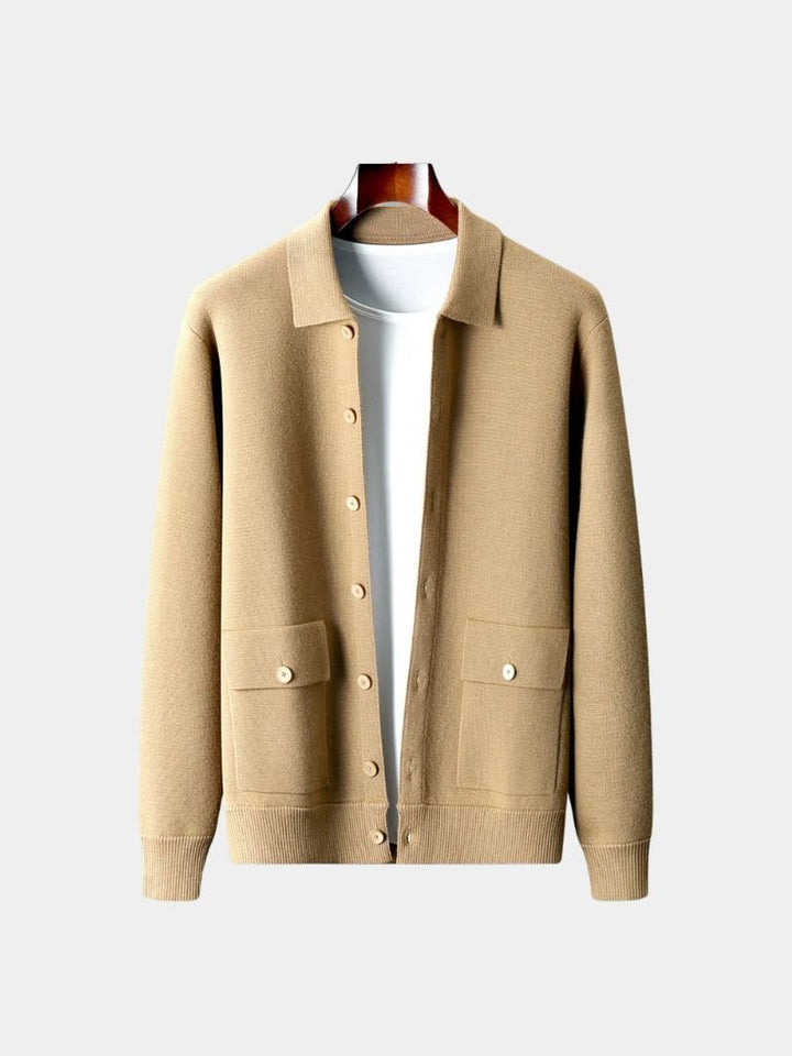 LAURENT | Manteau en cachemire — coupe taillée intemporelle