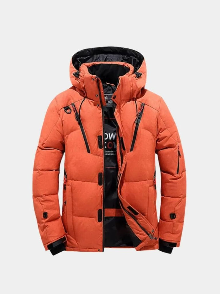 TRISTAN | Doudoune en duvet d'oie — col haut et chaleur premium
