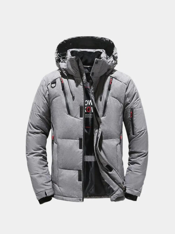 TRISTAN | Doudoune en duvet d'oie — col haut et chaleur premium