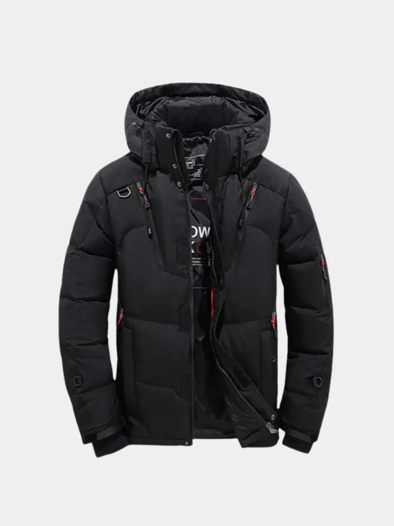 TRISTAN | Doudoune en duvet d'oie — col haut et chaleur premium