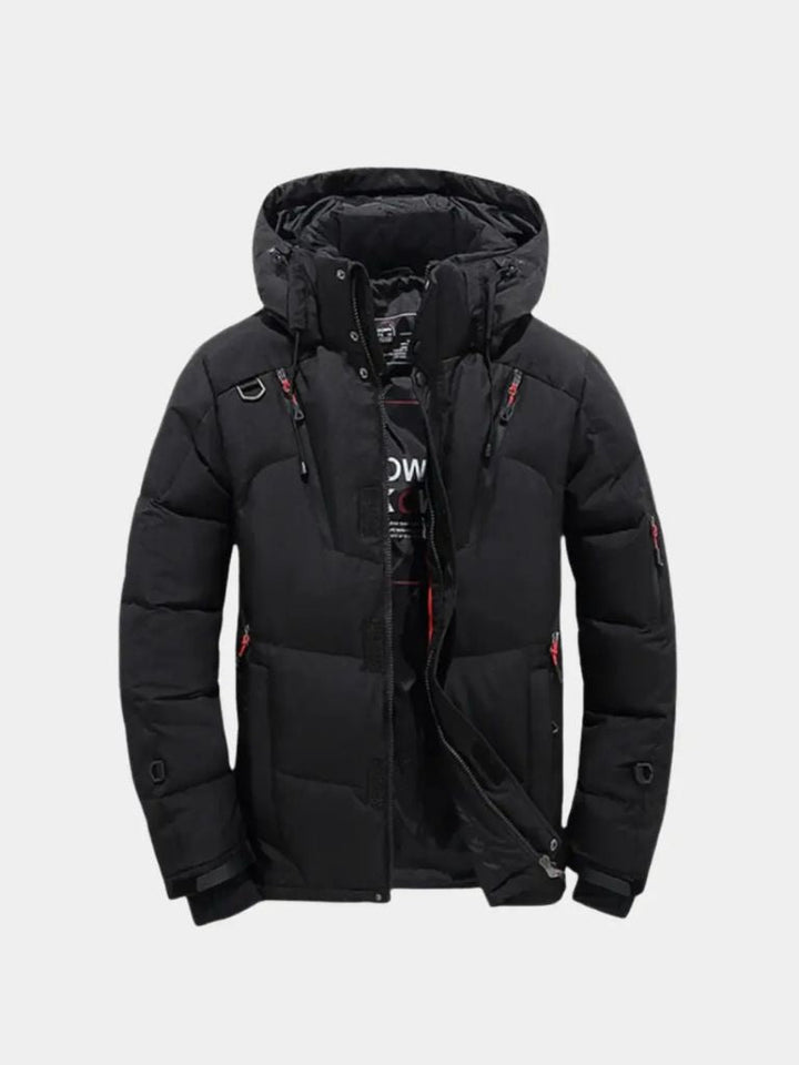 TRISTAN | Doudoune en duvet d'oie — col haut et chaleur premium