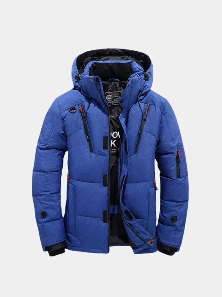 TRISTAN | Doudoune en duvet d'oie — col haut et chaleur premium