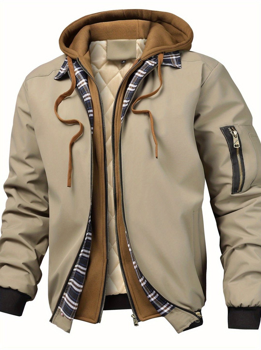 VESTE BOMBER REMBOURRÉE POUR HOMME