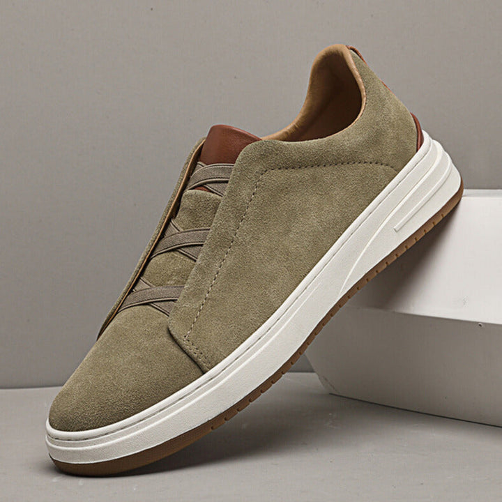 CHAUSSURES SLIP-ON EN DAIM POUR HOMME