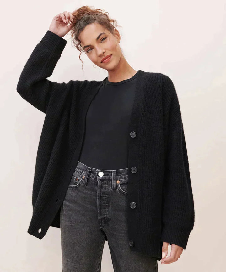 Amanda | Cardigan en cachemire col V