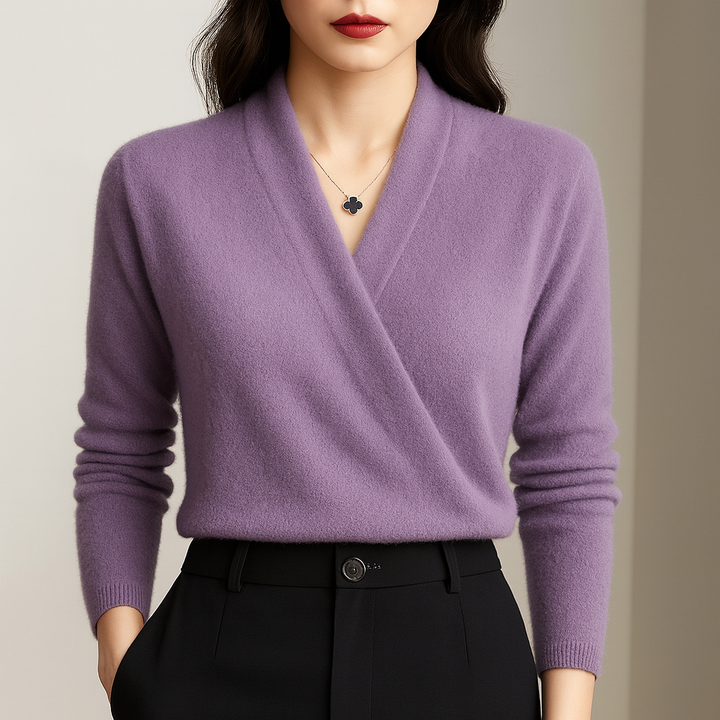 Camille | Pull Cache|Cœur Élégant