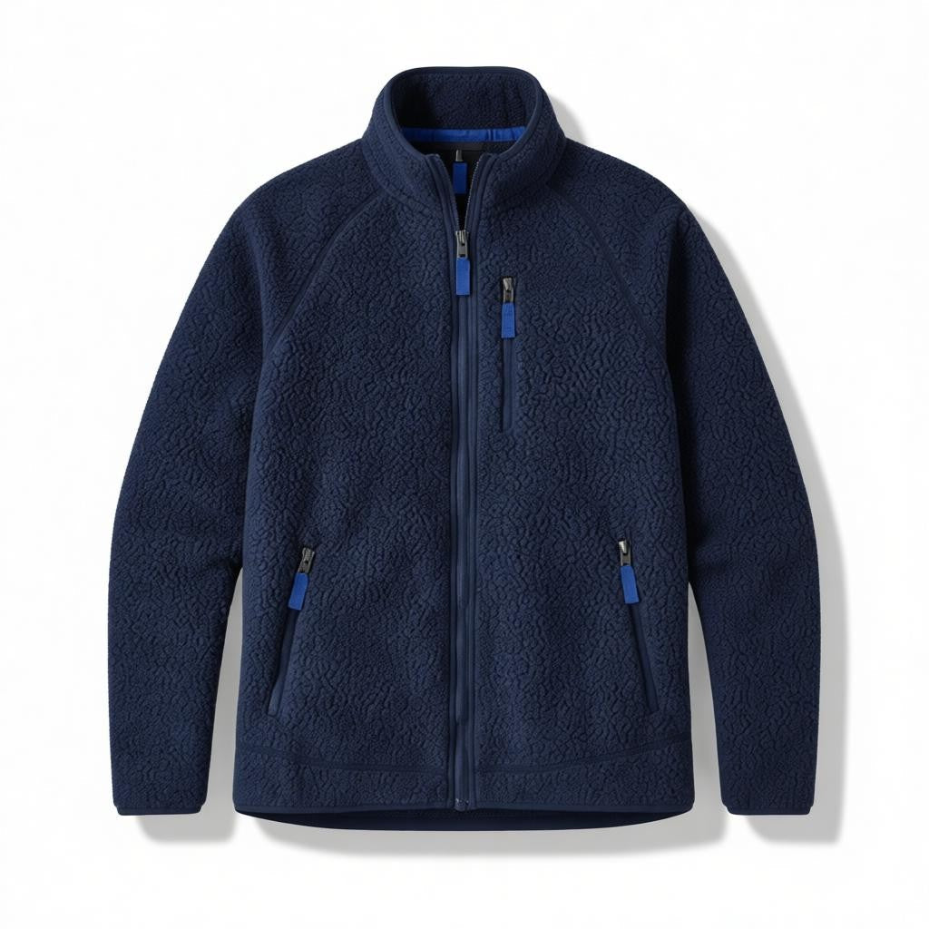 VESTE EN POLAIRE SHERPA POUR HOMME