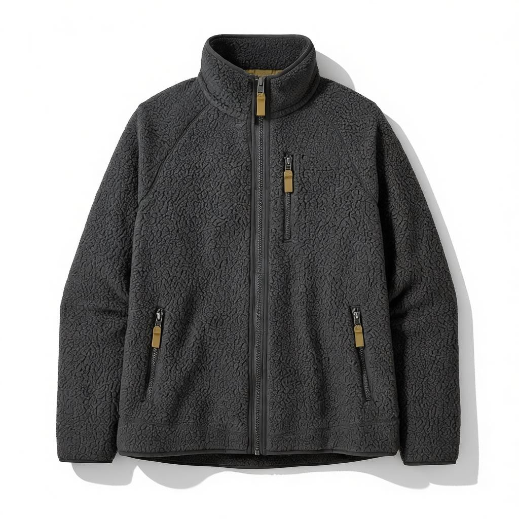 VESTE EN POLAIRE SHERPA POUR HOMME