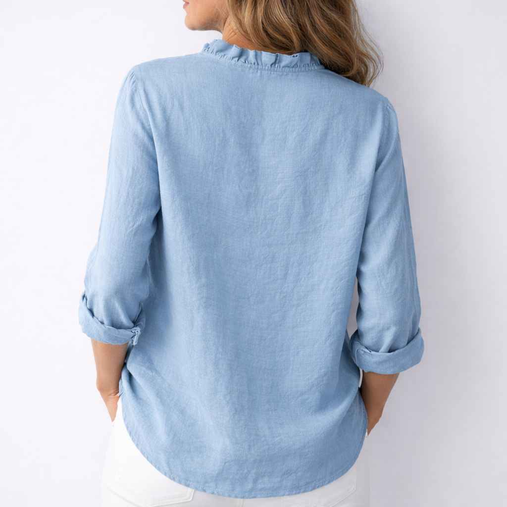 Sanelle | Chemise Élégante à Volants