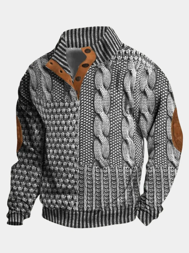 PULL EN MAILLE VINTAGE POUR HOMME