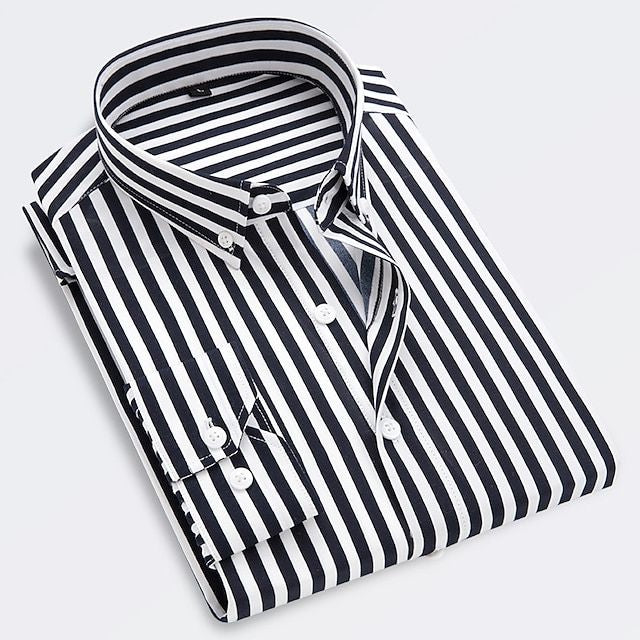 Elegant Shirt with Stripes
