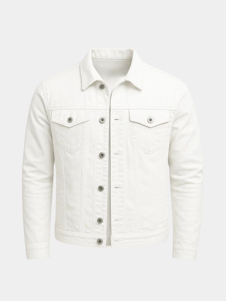 YVES | Veste casual heritage en coton brossé — esprit sportswear