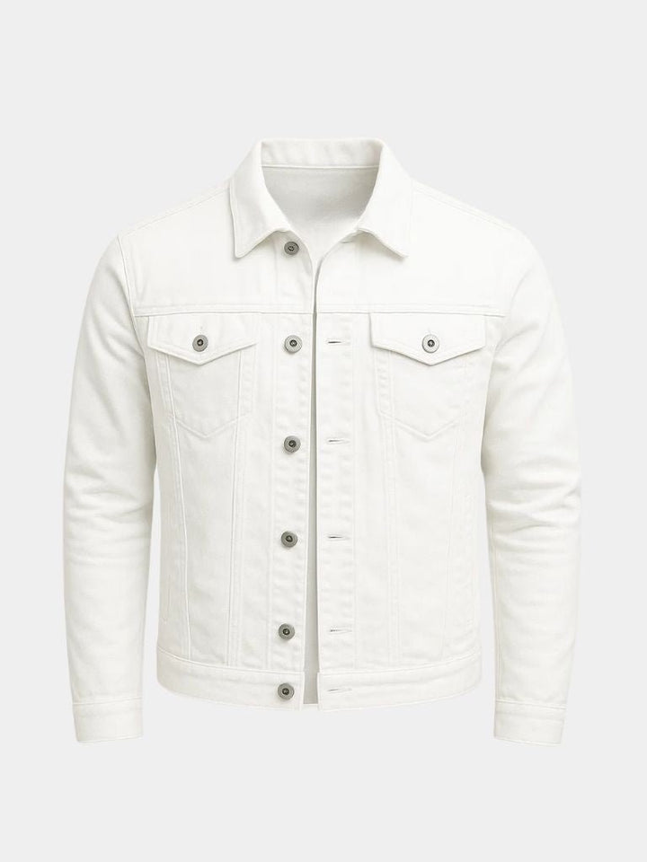 YVES | Veste casual heritage en coton brossé — esprit sportswear