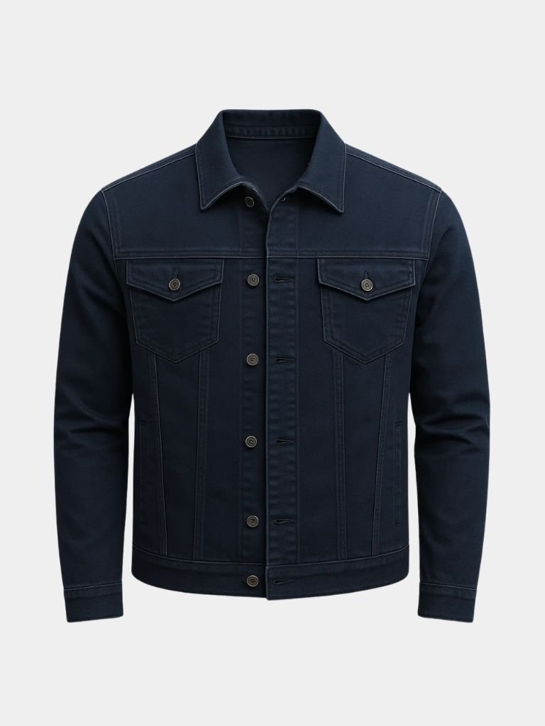 YVES | Veste casual heritage en coton brossé — esprit sportswear