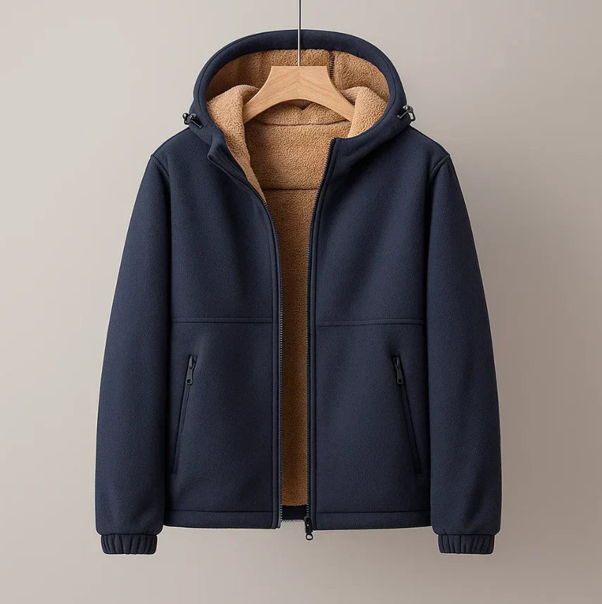 VESTE D'HIVER EN LAINE POUR HOMME