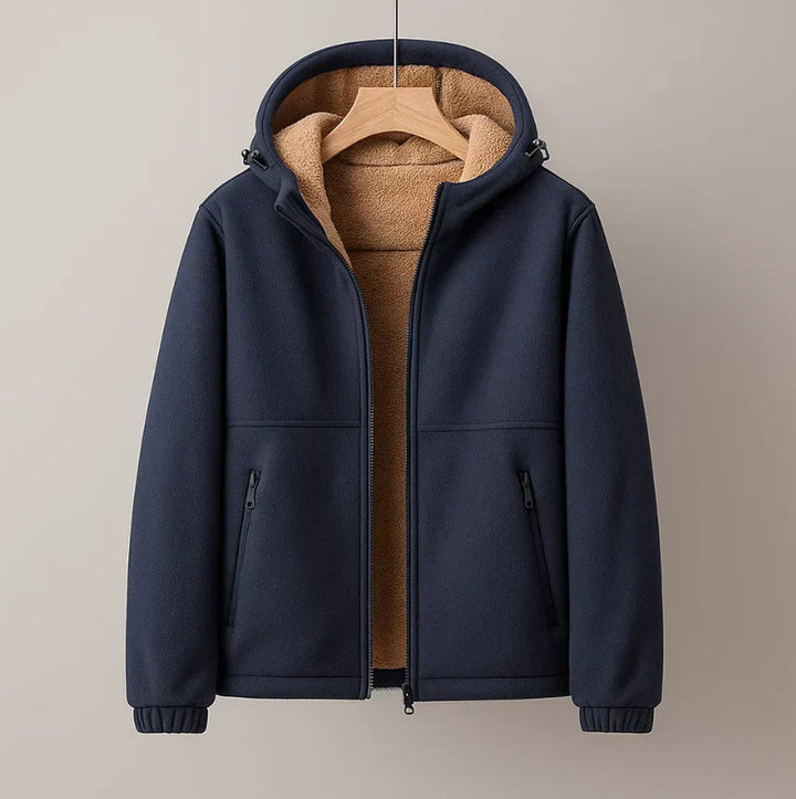 VESTE D'HIVER EN LAINE POUR HOMME