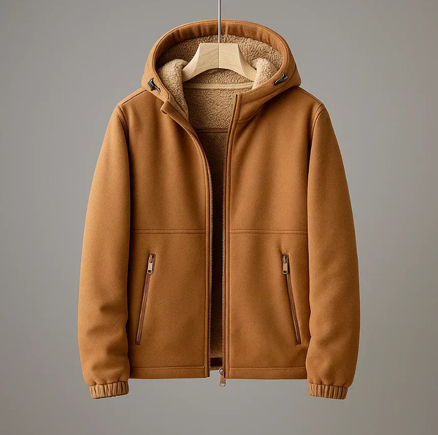 VESTE D'HIVER EN LAINE POUR HOMME
