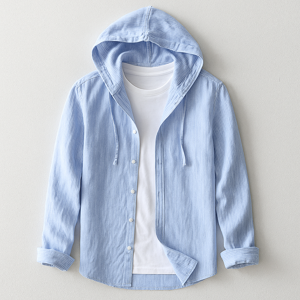 CHEMISE DE LUXE AVEC CAPUCHE