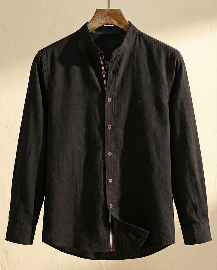 CHEMISE À COL OFFICIER POUR HOMME