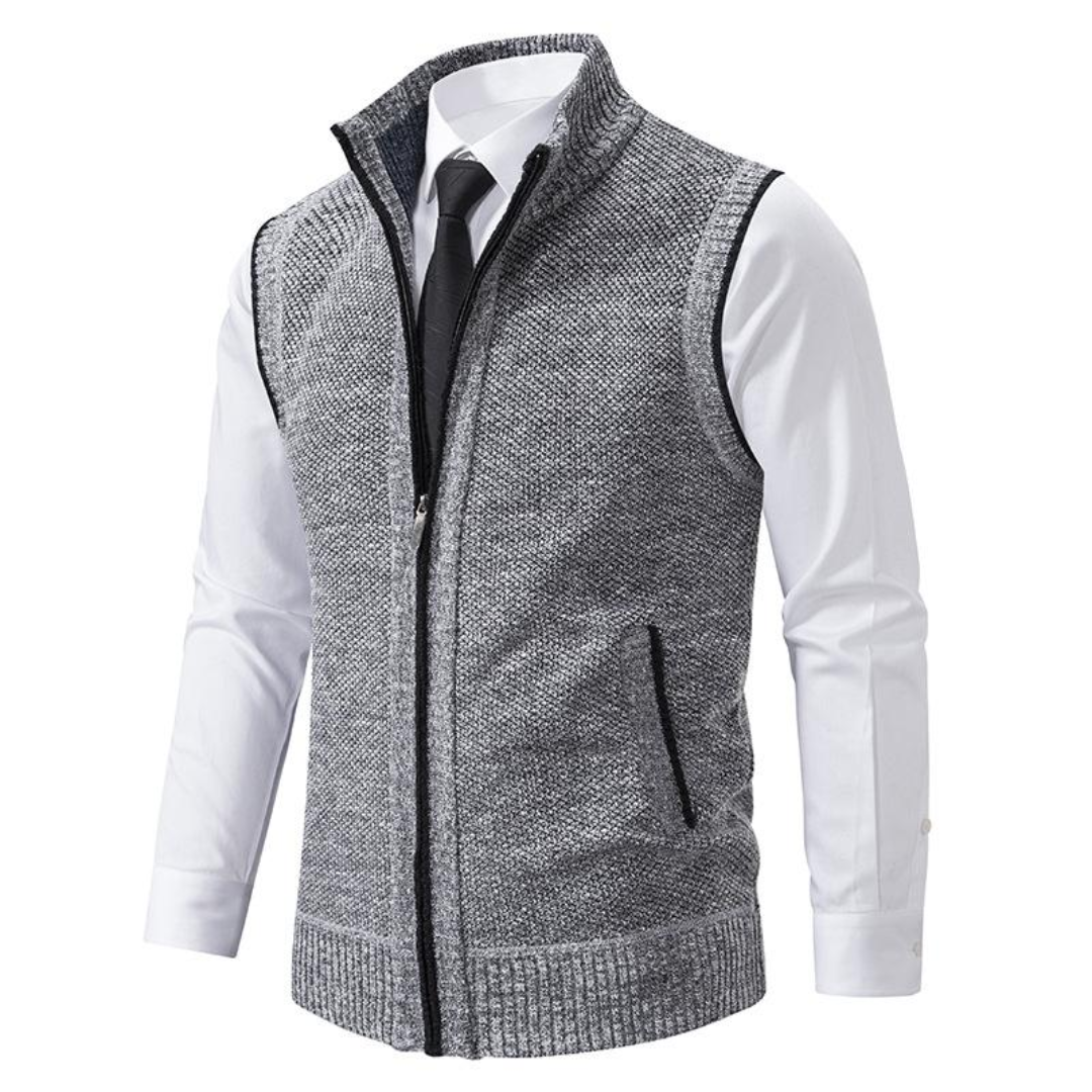GILET EN MAILLE CLASSIQUE