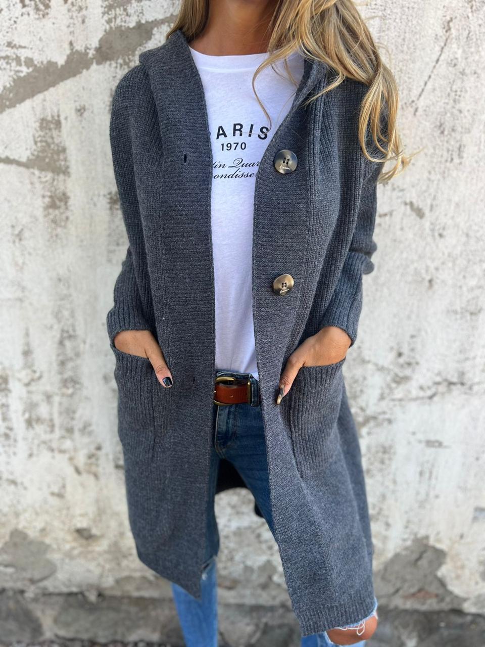 Camille Cannes | Cardigan Langer