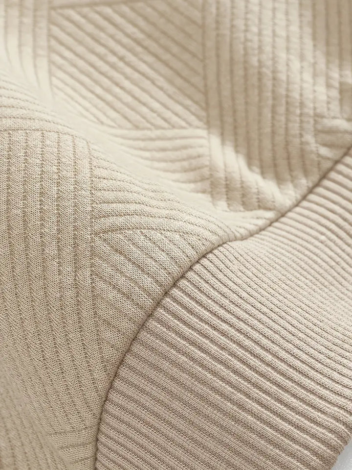 PULL À MAILLE GÉOMÉTRIQUE POUR HOMME