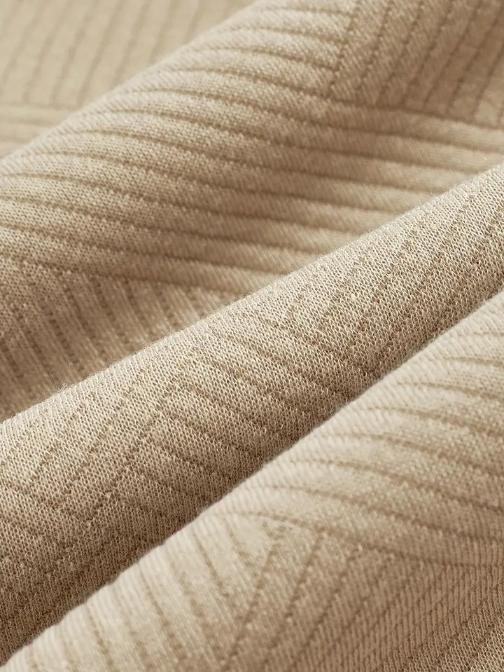 PULL À MAILLE GÉOMÉTRIQUE POUR HOMME