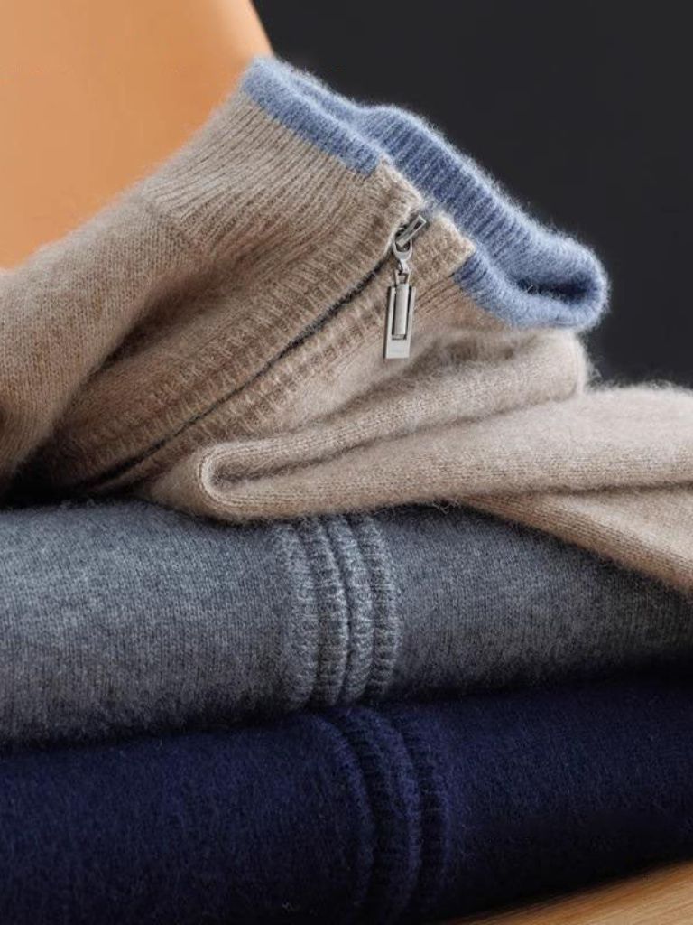LUCIEN | Trench en cachemire — héritage british, coupe contemporaine