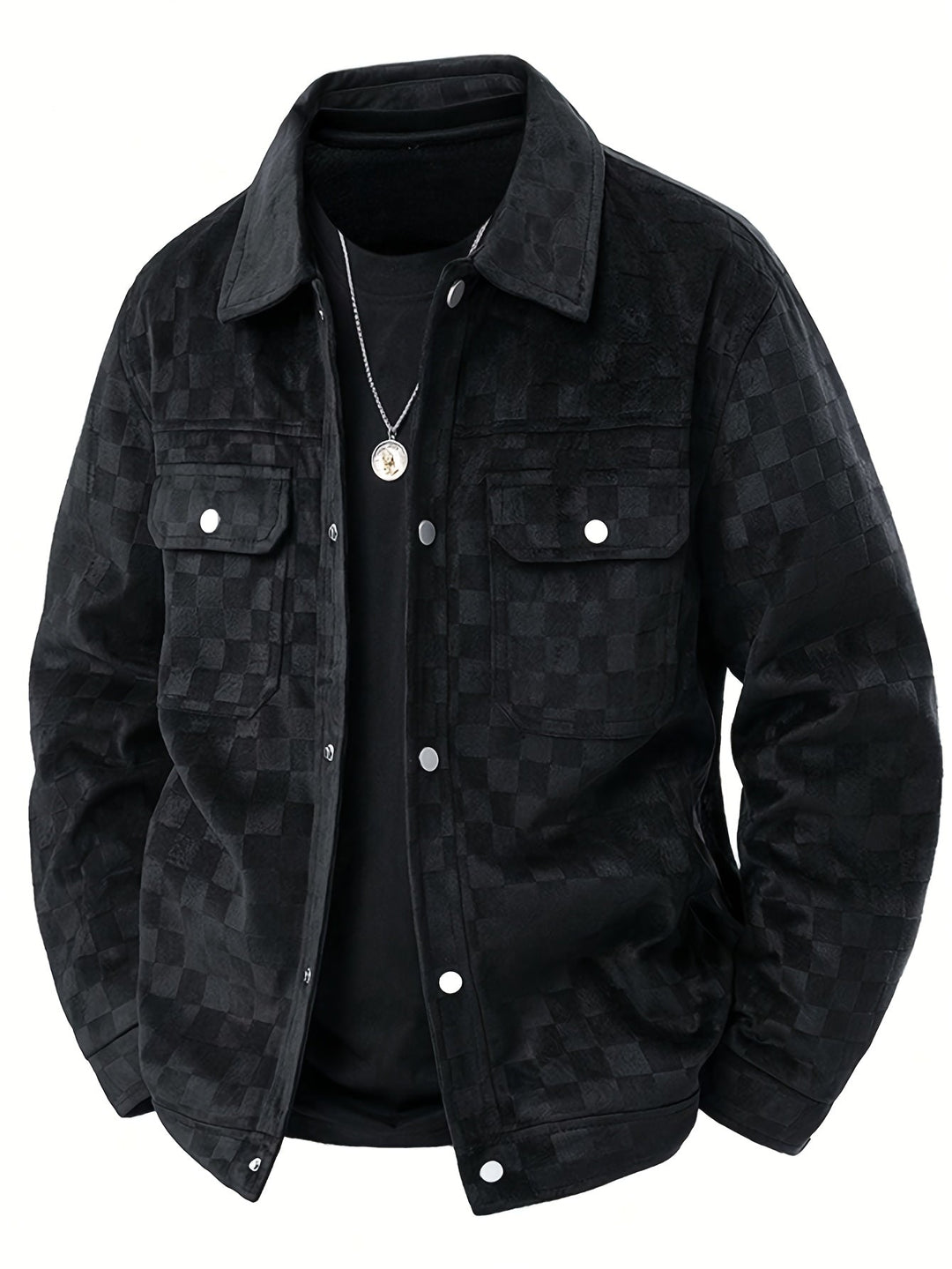 VESTE EN VELOURS SUEDE