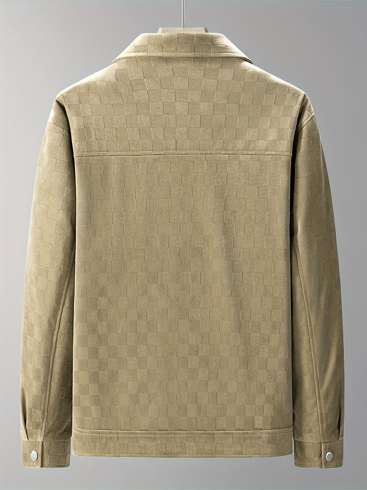 VESTE EN VELOURS SUEDE