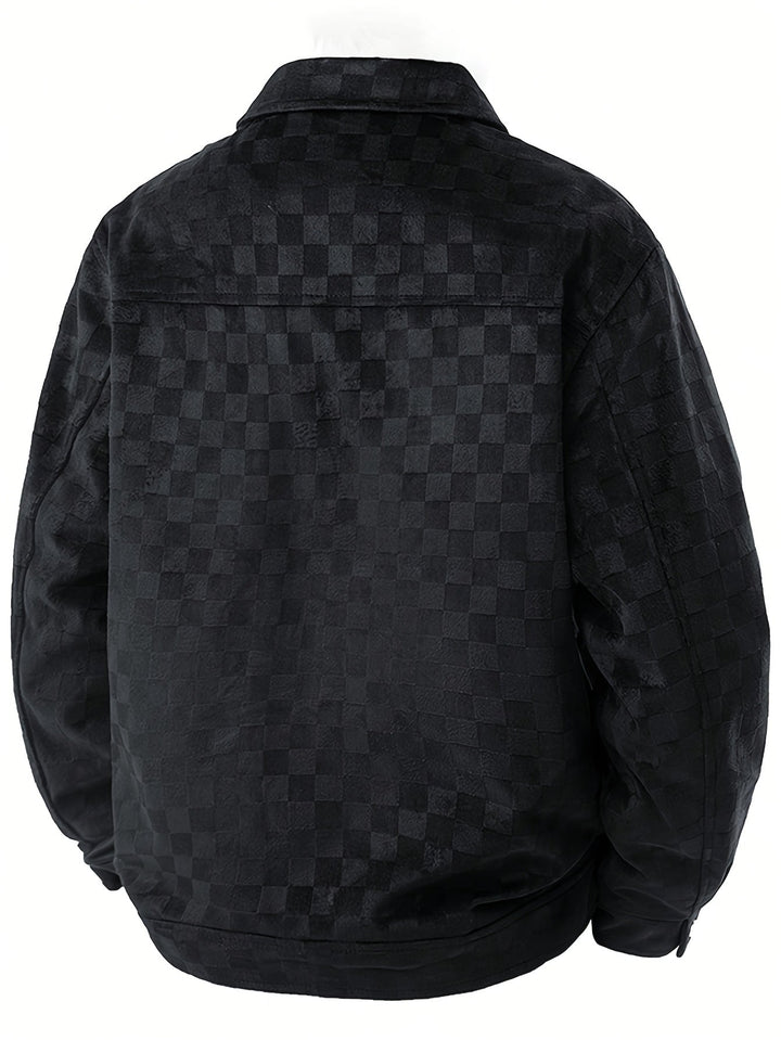 VESTE EN VELOURS SUEDE