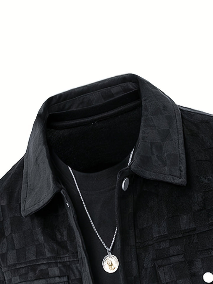 VESTE EN VELOURS SUEDE