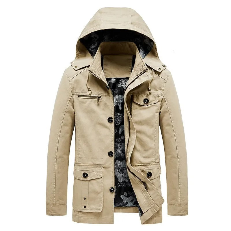 Elegant Multi-Pocket Jacket