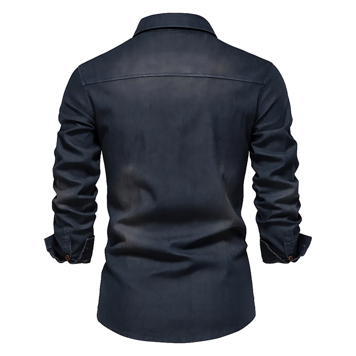 LAURENT MONACO | CHEMISE EN DENIM POUR HOMME