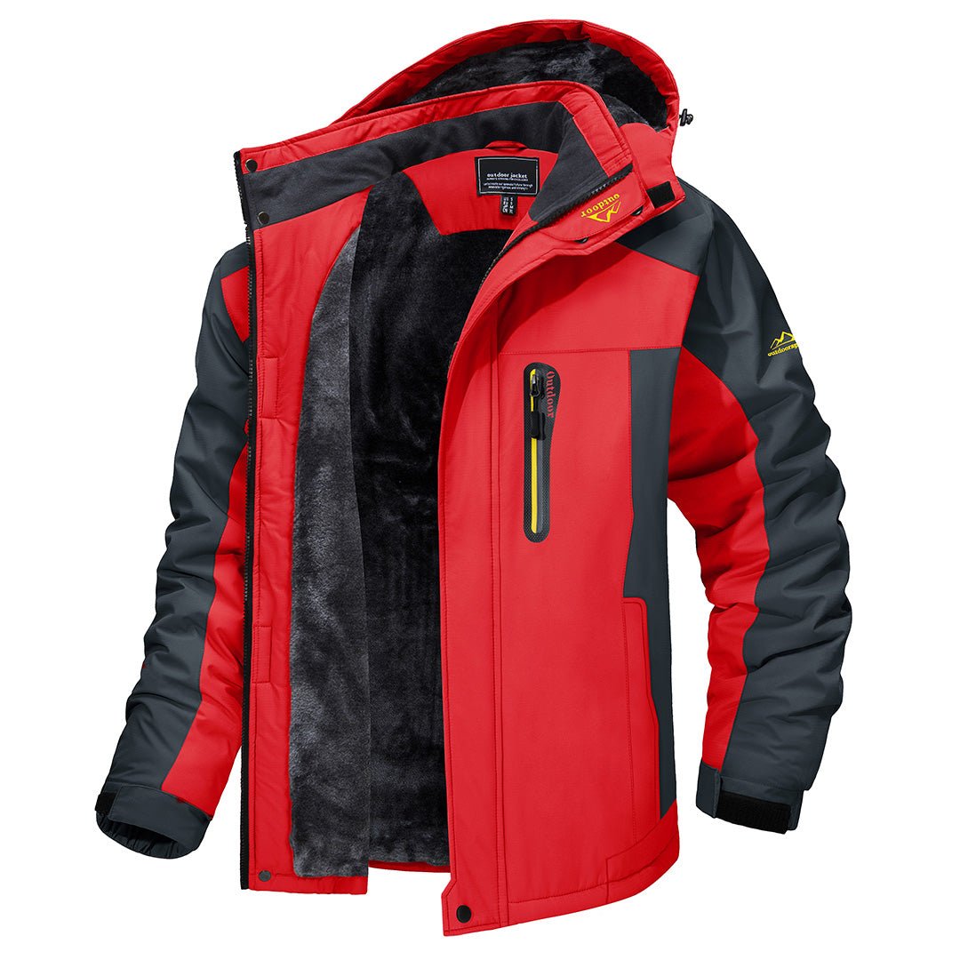 VESTE D'HIVER POUR HOMME EN EXTÉRIEUR