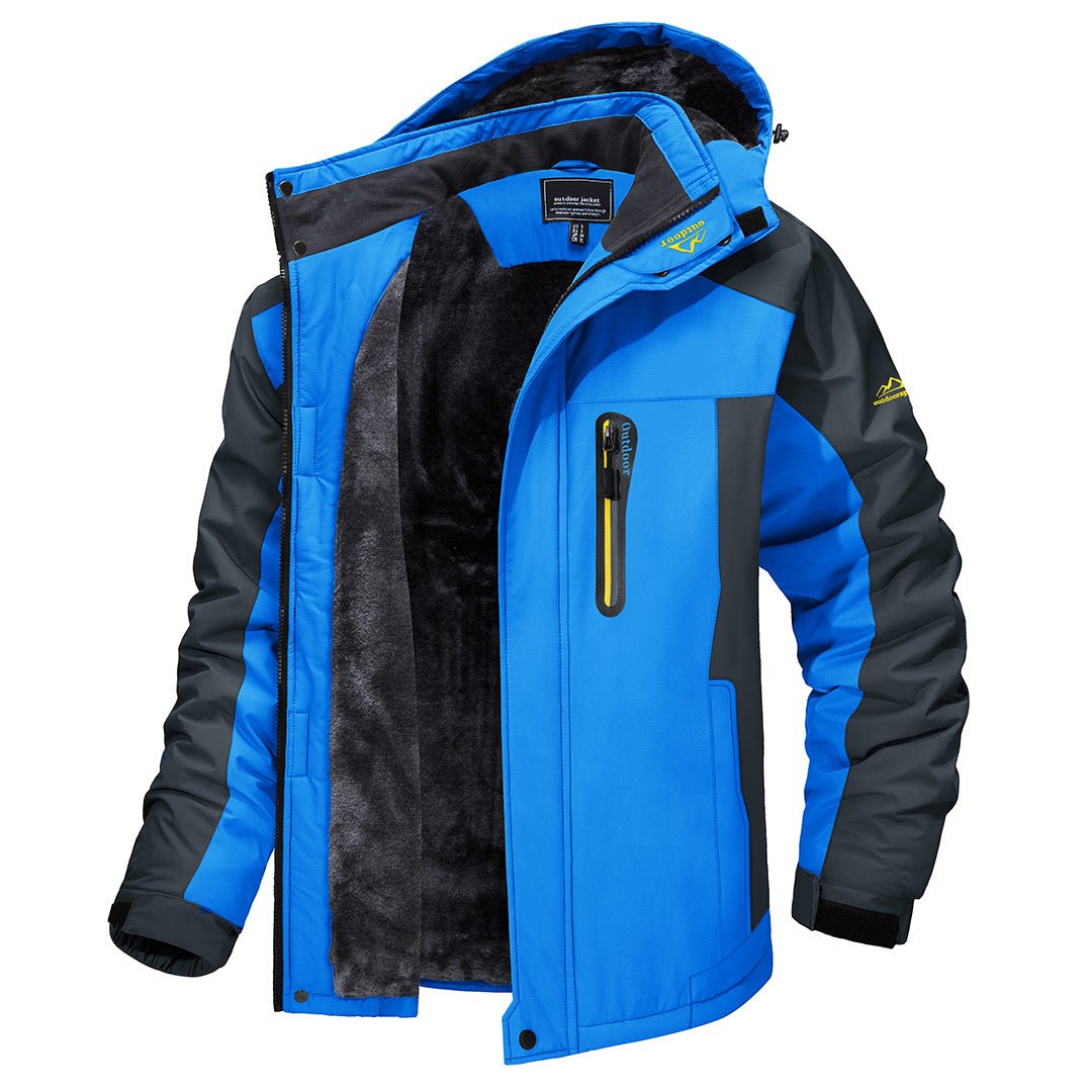 VESTE D'HIVER POUR HOMME EN EXTÉRIEUR