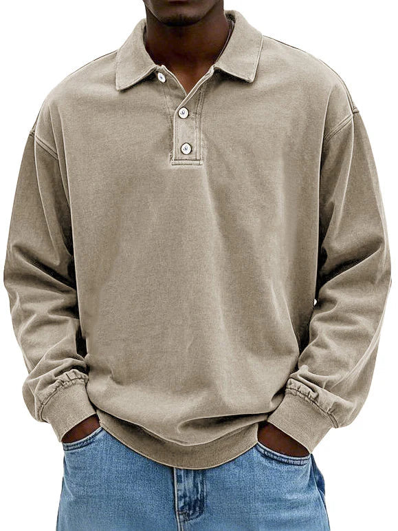 PULL-OVER POLO DÉCONTRACTÉ