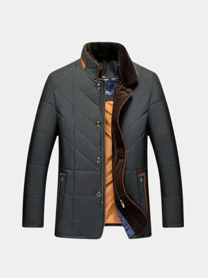 Padded winter jacket