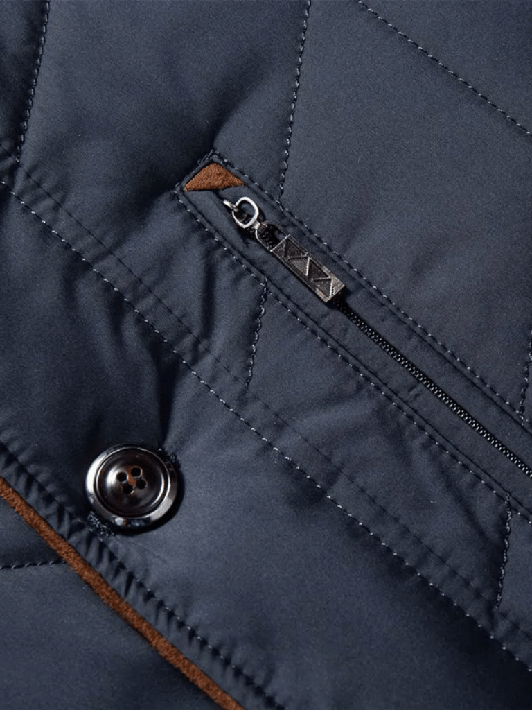 MICHEL | Doudoune matelassée d'hiver — coupe taillée premium