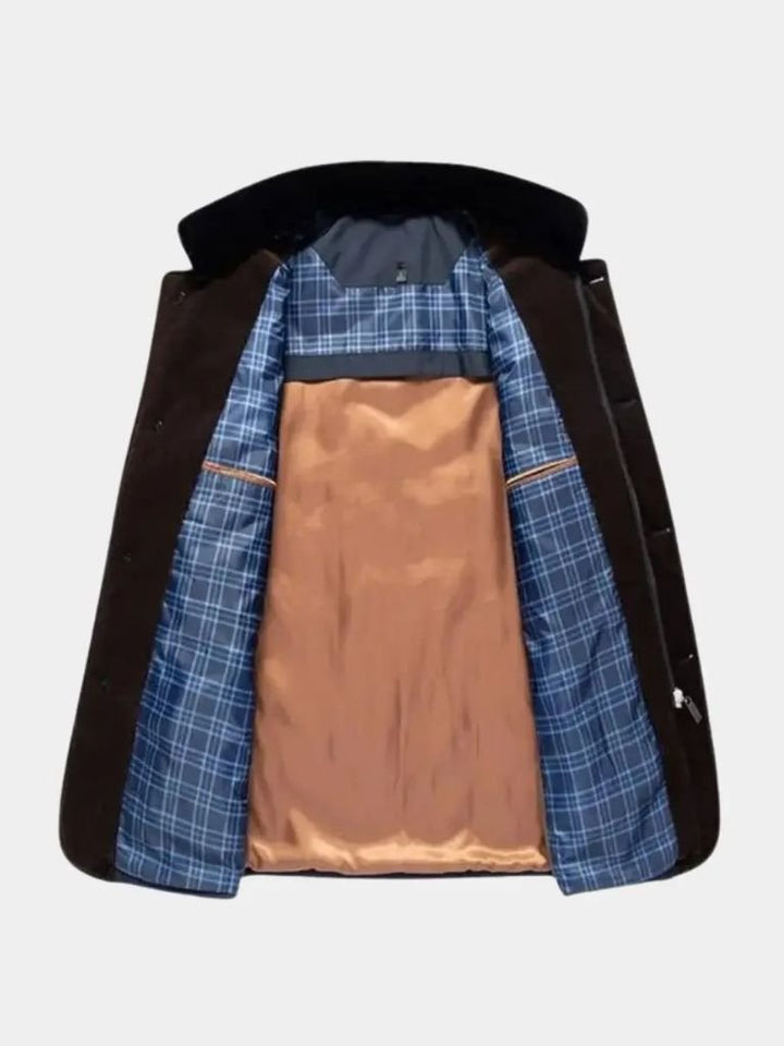 MICHEL | Doudoune matelassée d'hiver — coupe taillée premium